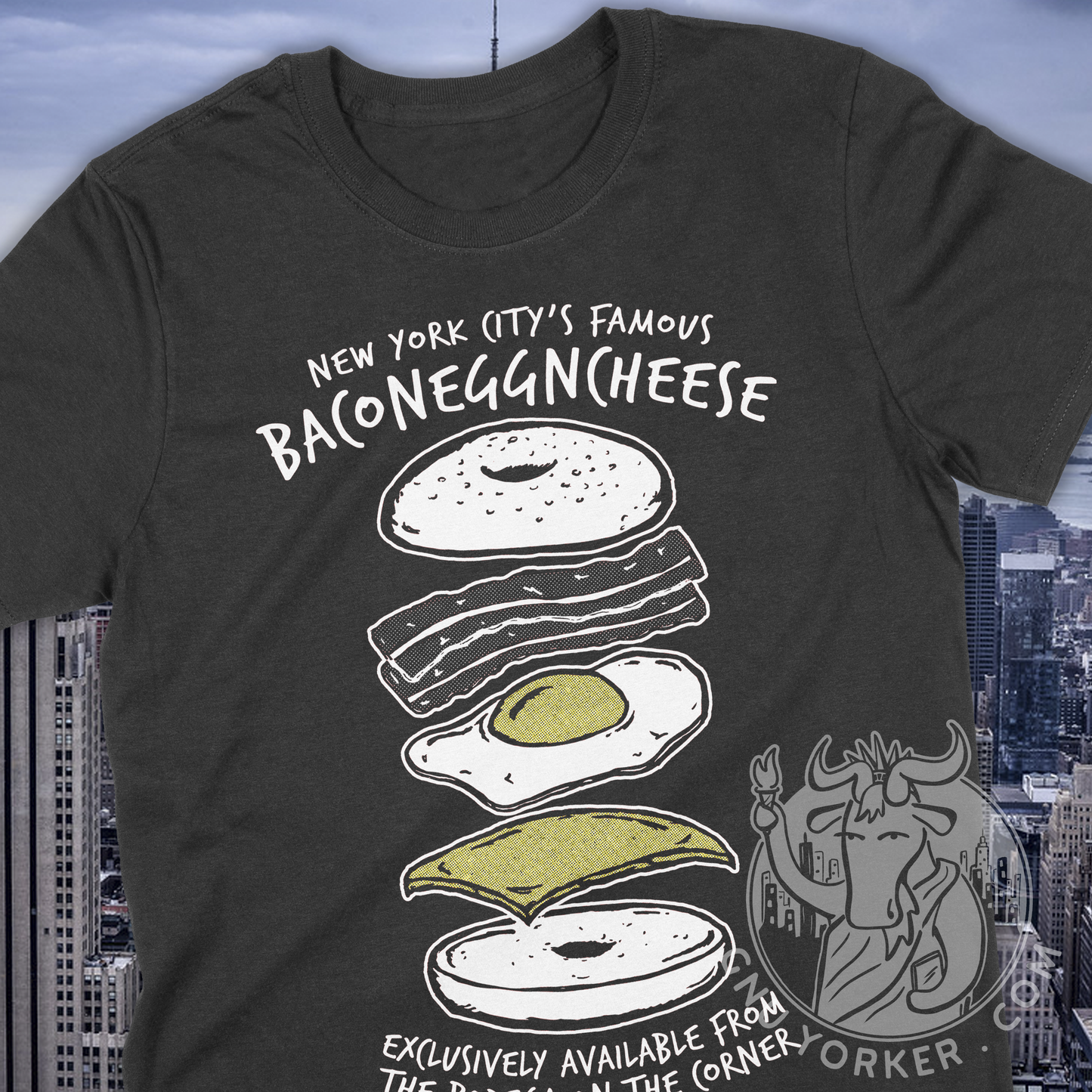 BACONEGGNCHEESE - NYC's Famous Bacon, Egg & Cheese shirt