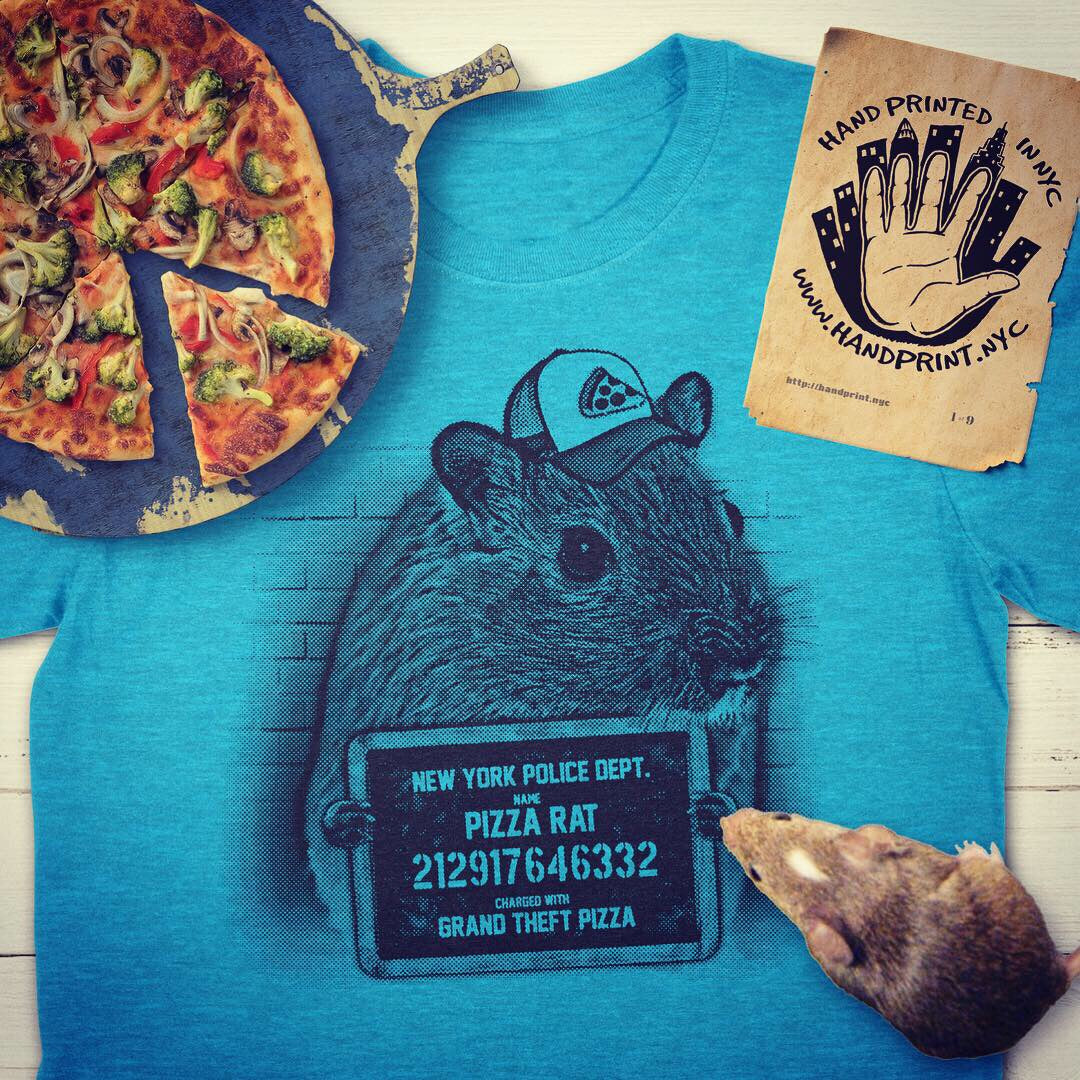 Pizza Rat Mugshot NYPD