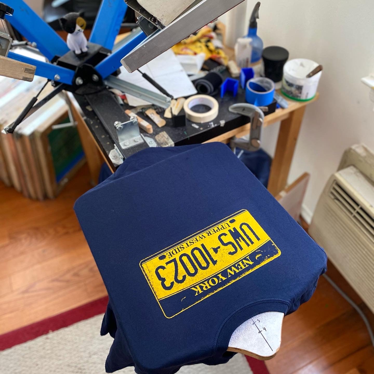 10023 Upper West Side NY license plate