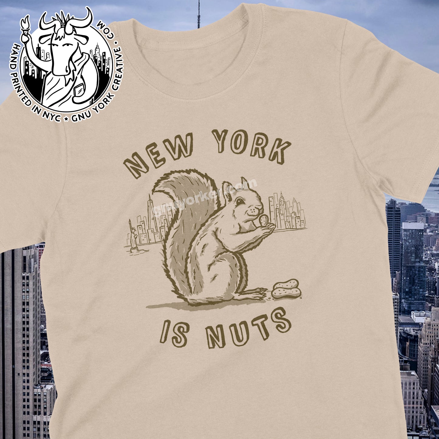 New York is NUTS (NYC Squirrel)