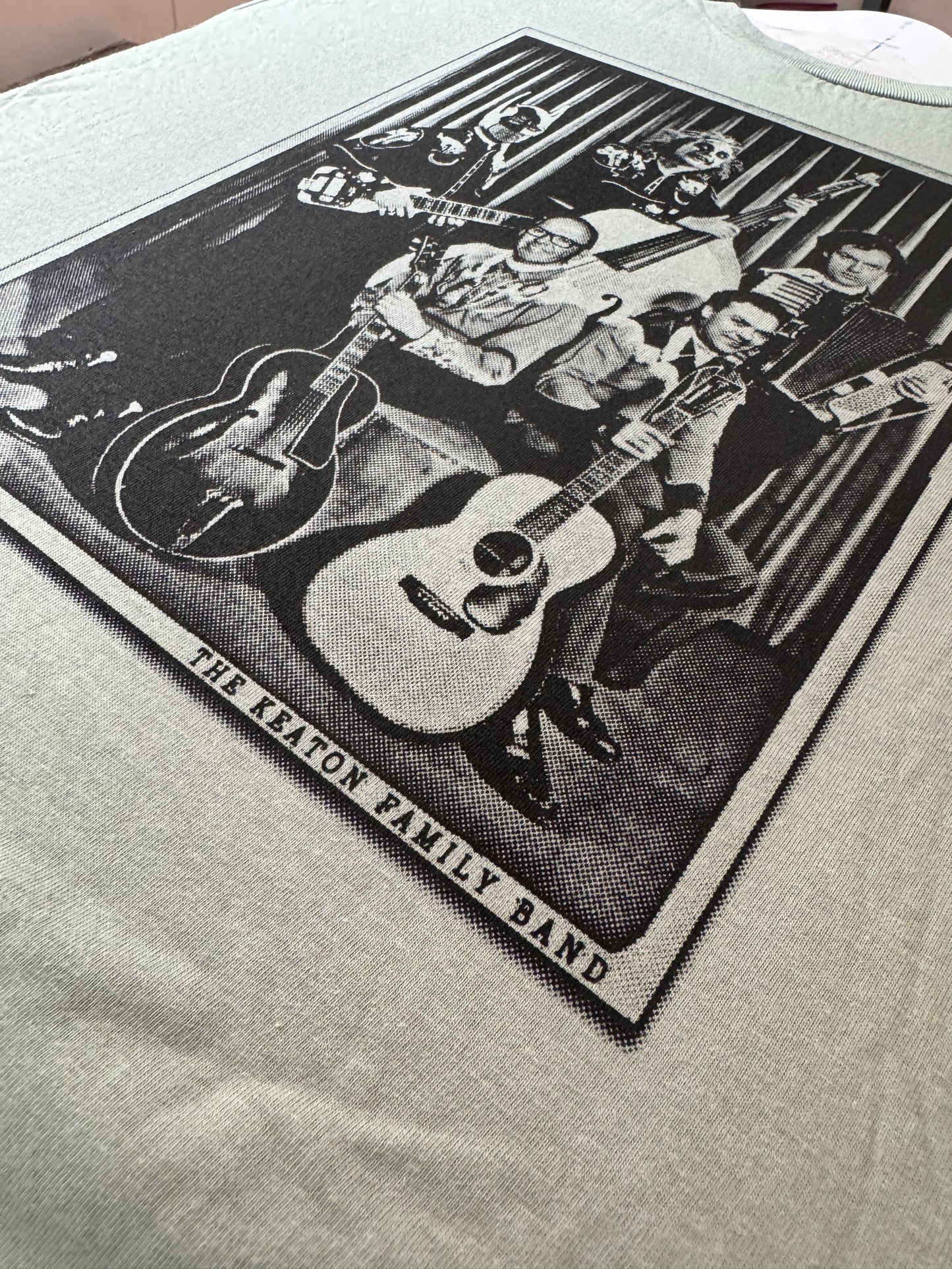 Michael Keaton Band Shirt (Beetlejuice, Batman, Mr Mom // original design // hand printed)