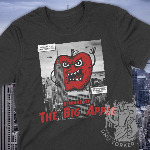 Beware of the BIG APPLE (New York City design)