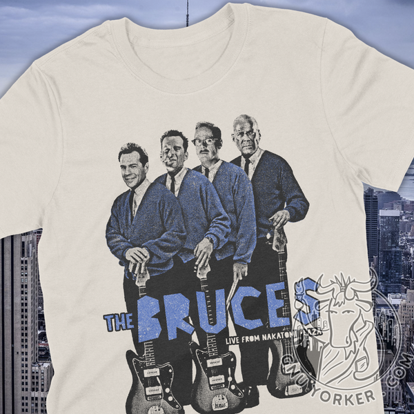 Bruce Willis Band Shirt (The Bruces Live From Nakatomi Plaza)