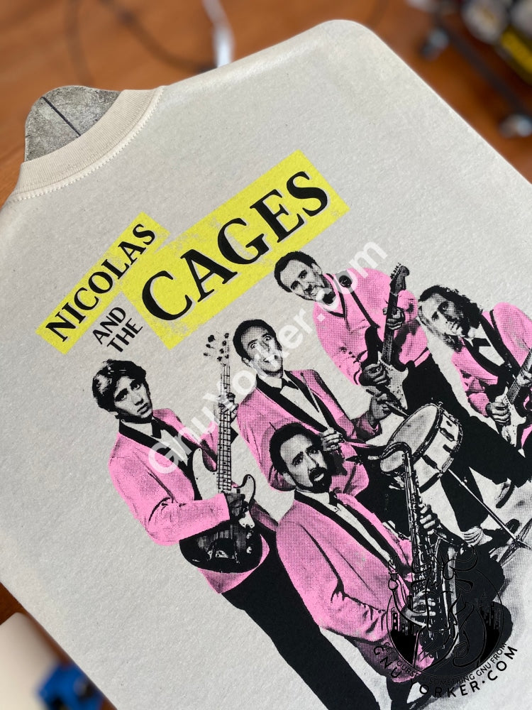 Nicolas Cage Band Shirt (Nicolas And The Cages) Shirts
