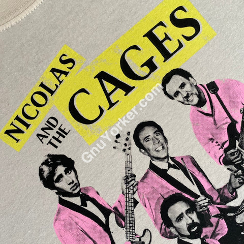 Nicolas Cage Band Shirt (Nicolas And The Cages) Shirts