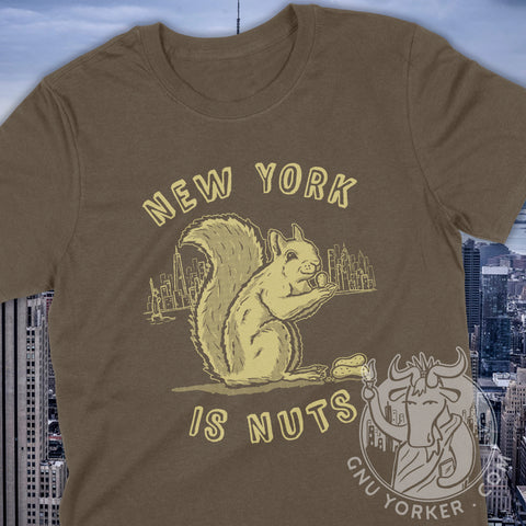 New York is NUTS (NYC Squirrel)