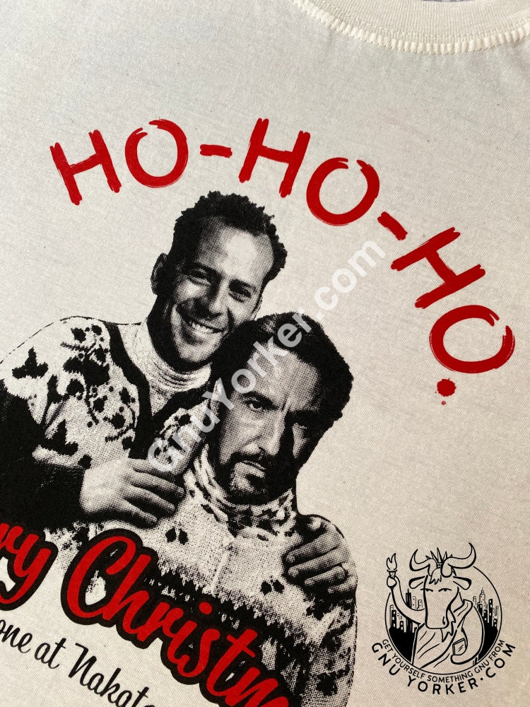 Ho Merry Christmas From Nakatomi Plaza Shirt (Die Hard Inspired Xmas Shirt) Shirts