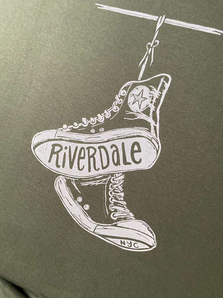aluminum Failure reflect RIVERDALE Shoes on a Wire shirt – Handprint NYC / GnuYorker.com