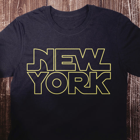 New York - Star Wars style logo