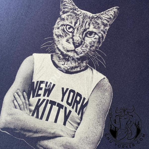 New York Kitty (Dark Shirt Edition) Small / Navy No Shirts