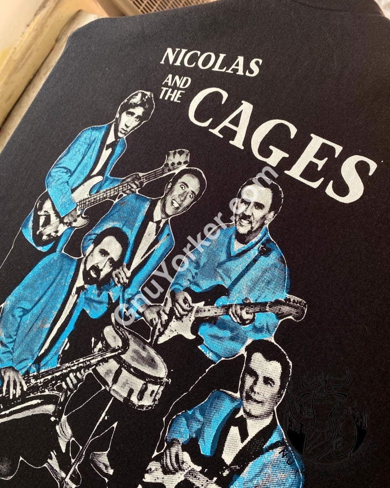 Nicolas Cage Band Shirt (Nicolas And The Cages) Limited Face Off Edition Shirts