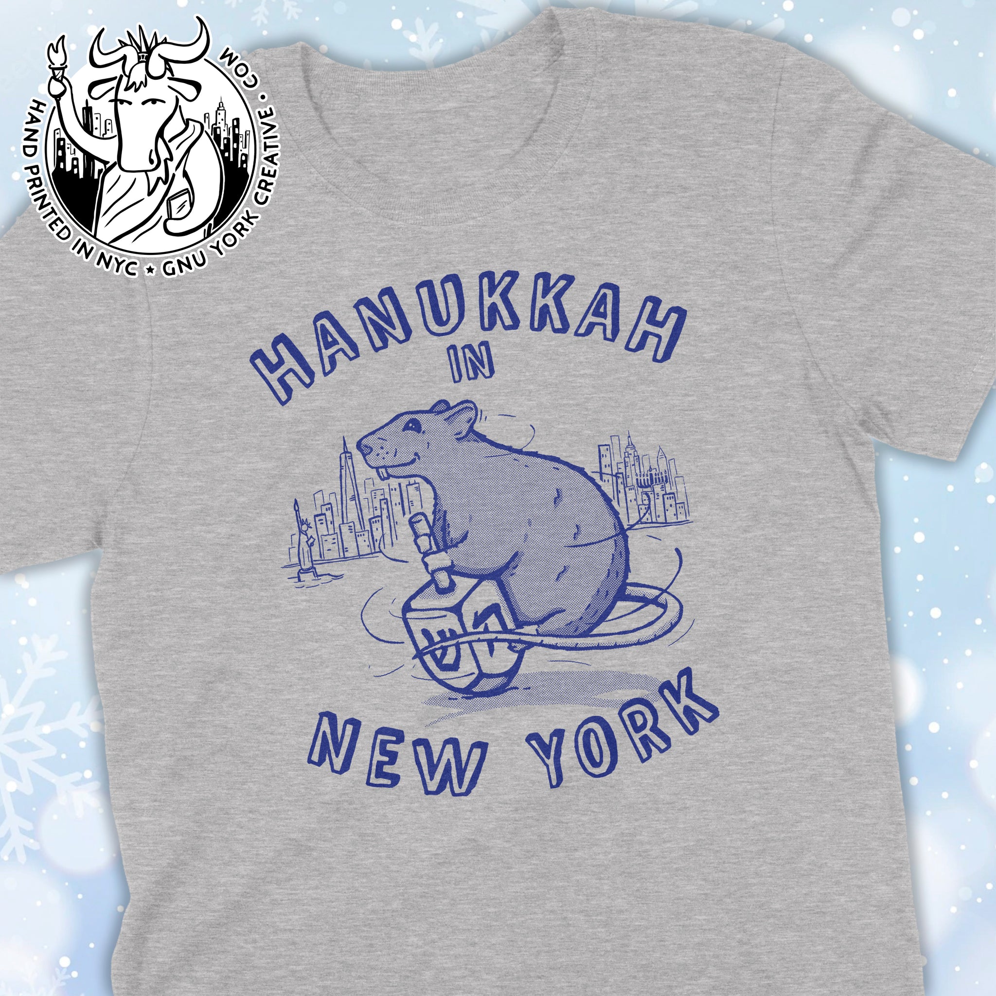 Hanukkah in New York Rat Shirt