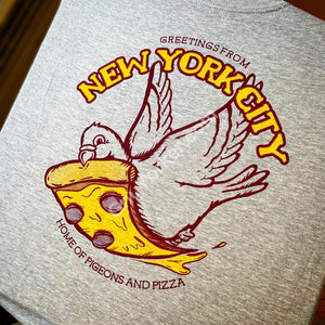 Pigeons & Pizza New York City Shirts